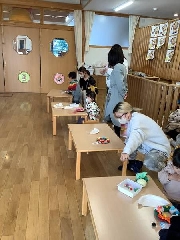 子育て支援🎅🏻クリスマスリース作り🎶