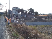 運動場拡張工事