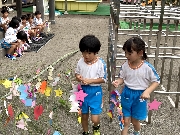 七夕飾り　（年長）